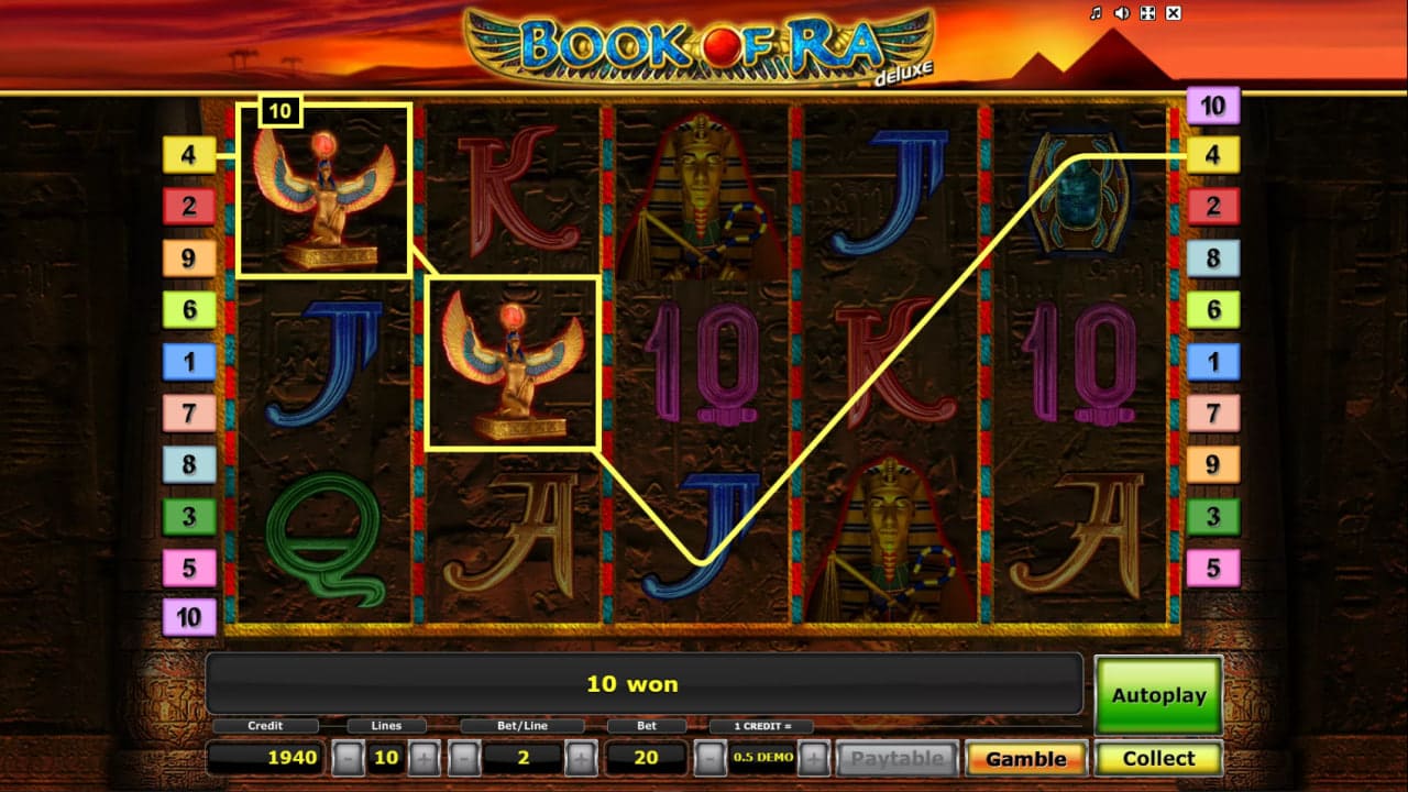 book of ra igra